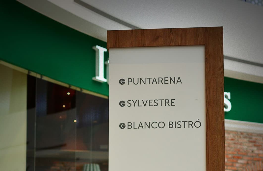 Centro comercial — directorio